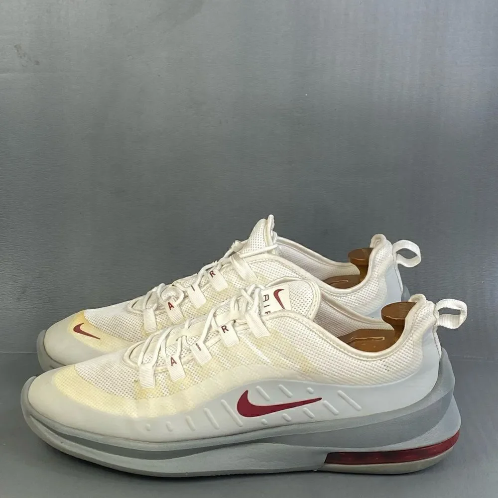 Nike Air Max Axis White Cool Grey sneaker shoes mens size 11.5